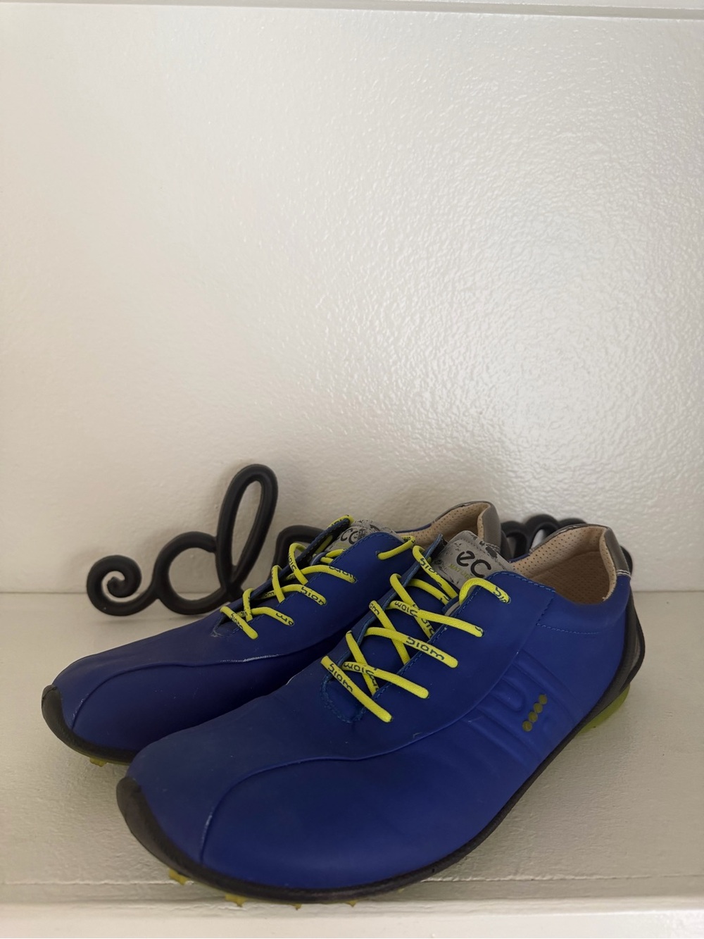 ECCO Biom Hydromax Natural Motion Spikeless Golf Shoes Men Sz 12